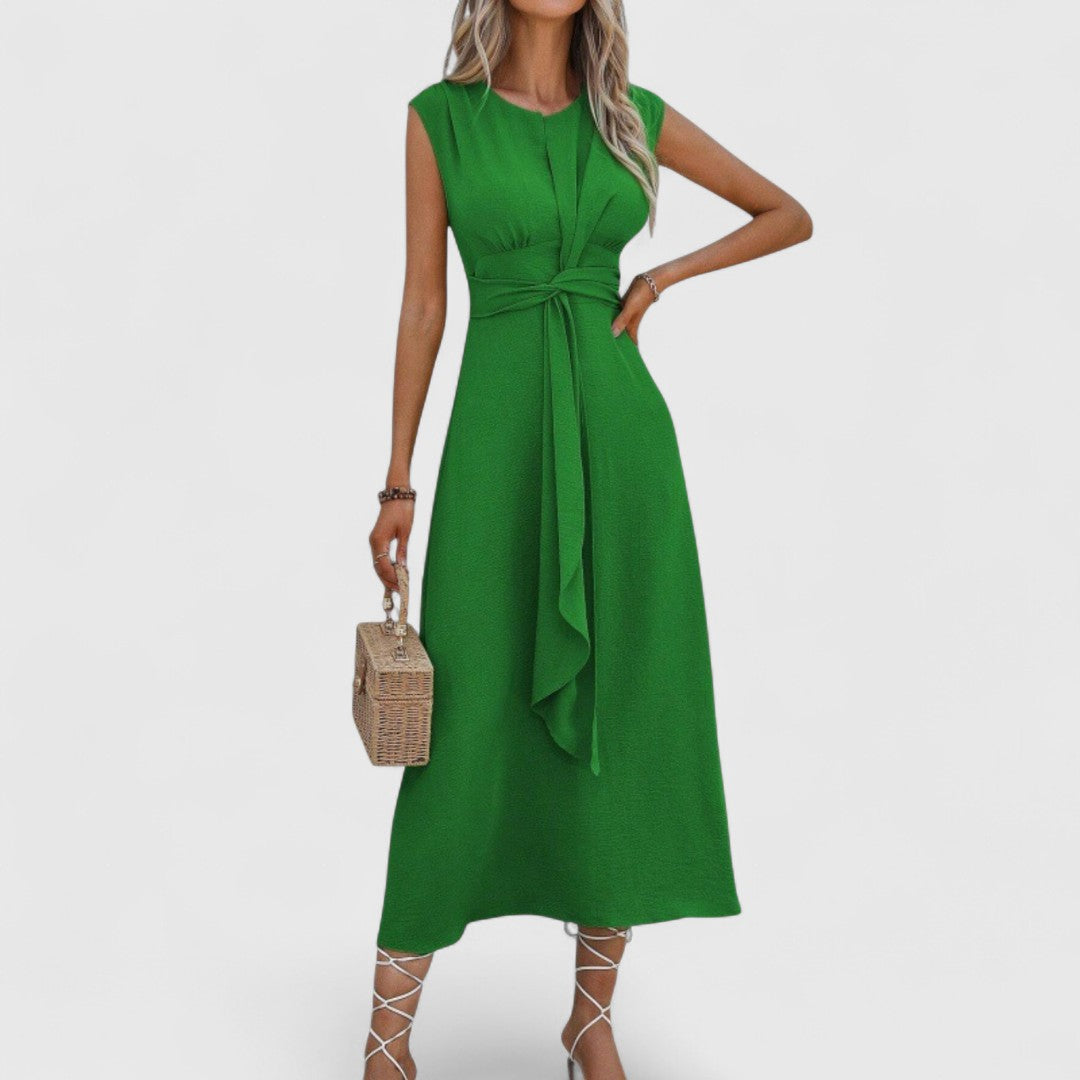 PENELOPA | Rochie maxi vaporoasă fără mâneci