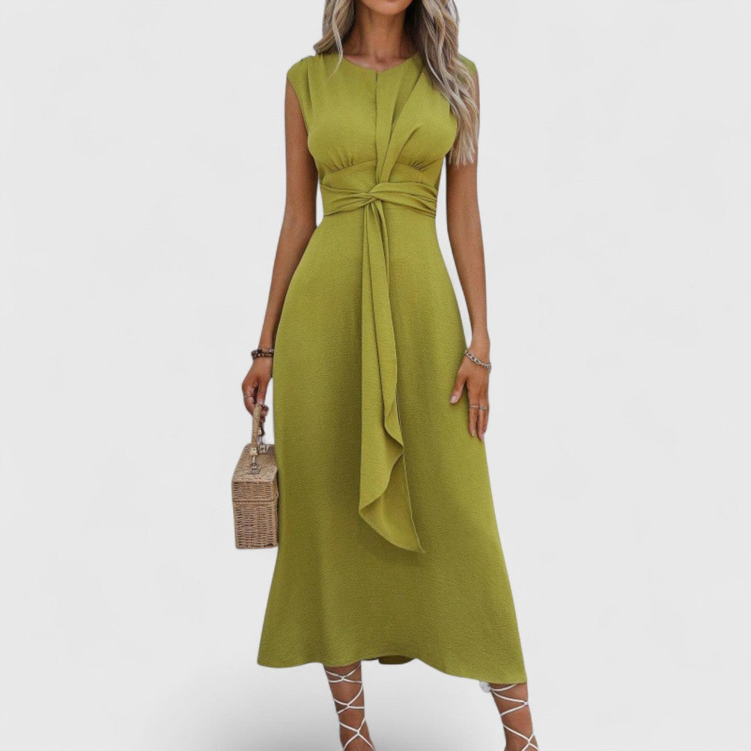PENELOPA | Rochie maxi vaporoasă fără mâneci