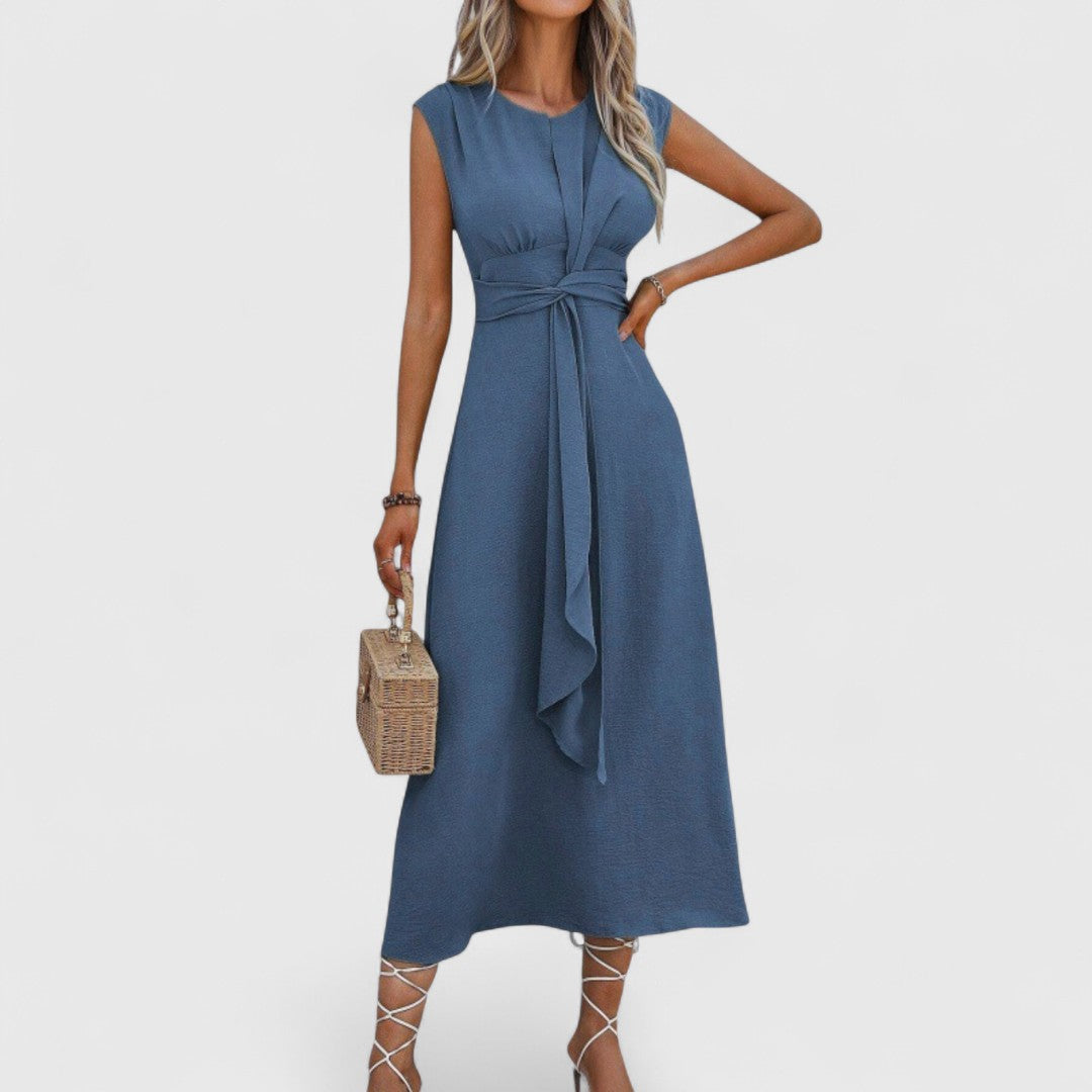 PENELOPA | Rochie maxi vaporoasă fără mâneci