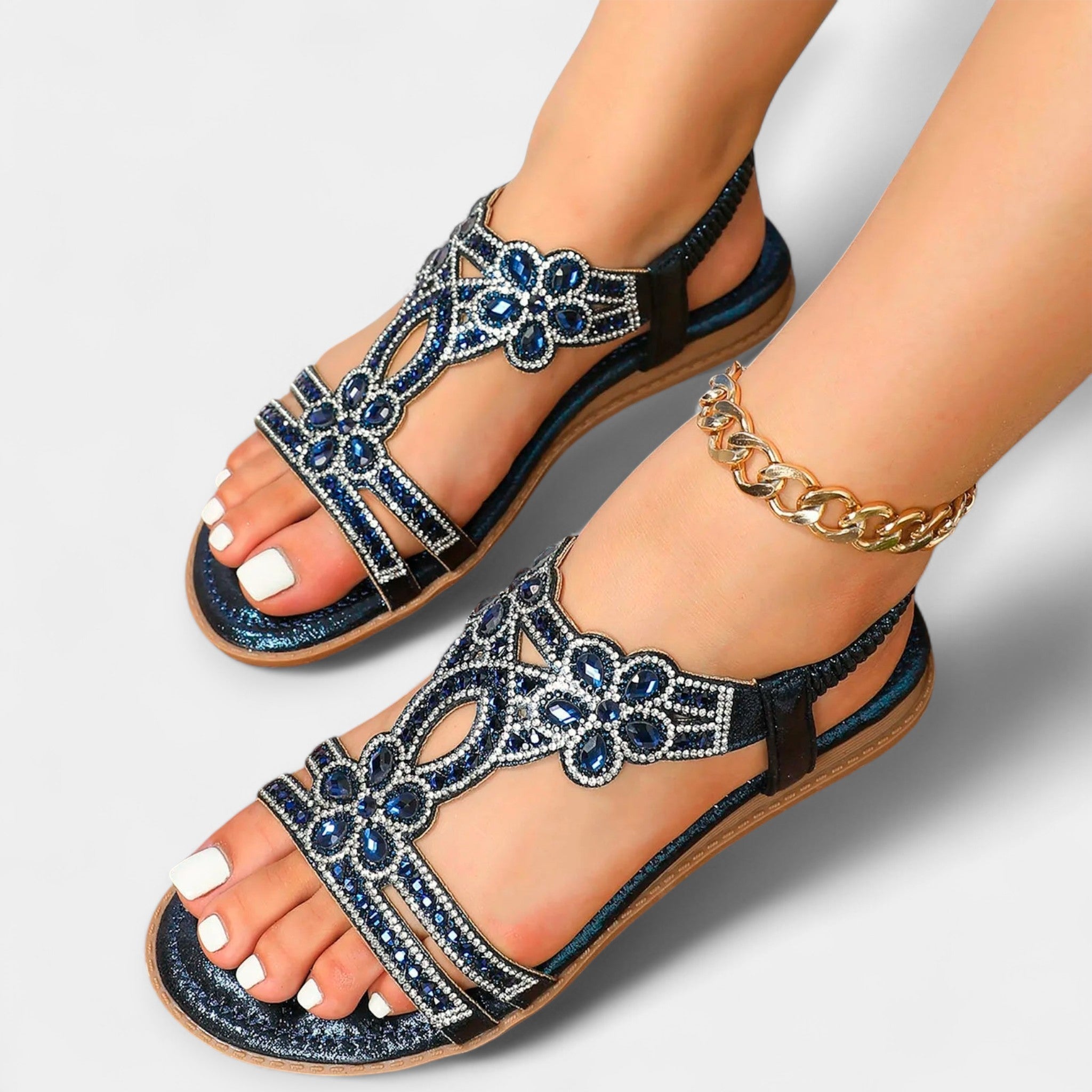 CORINA | Sandale ortopedice stil etnic