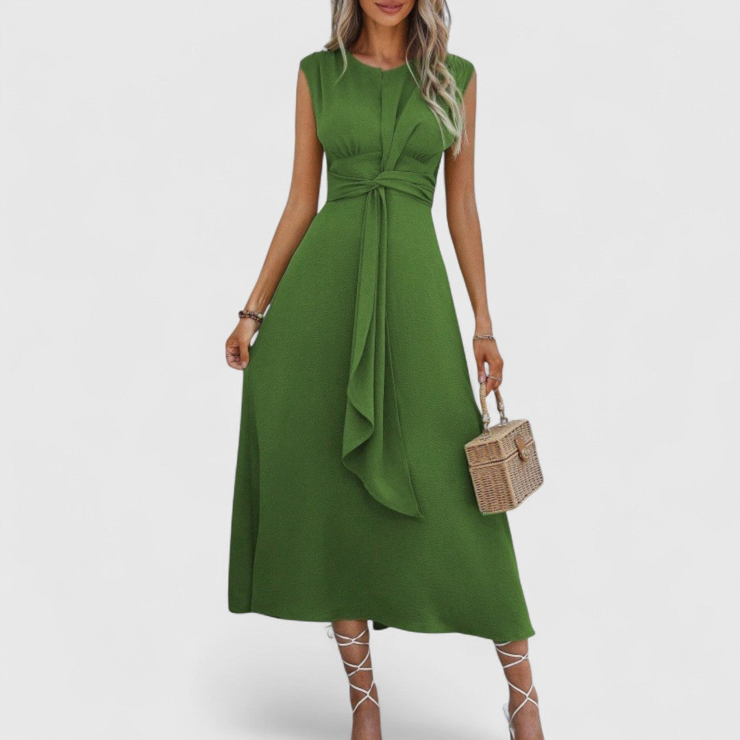 PENELOPA | Rochie maxi vaporoasă fără mâneci