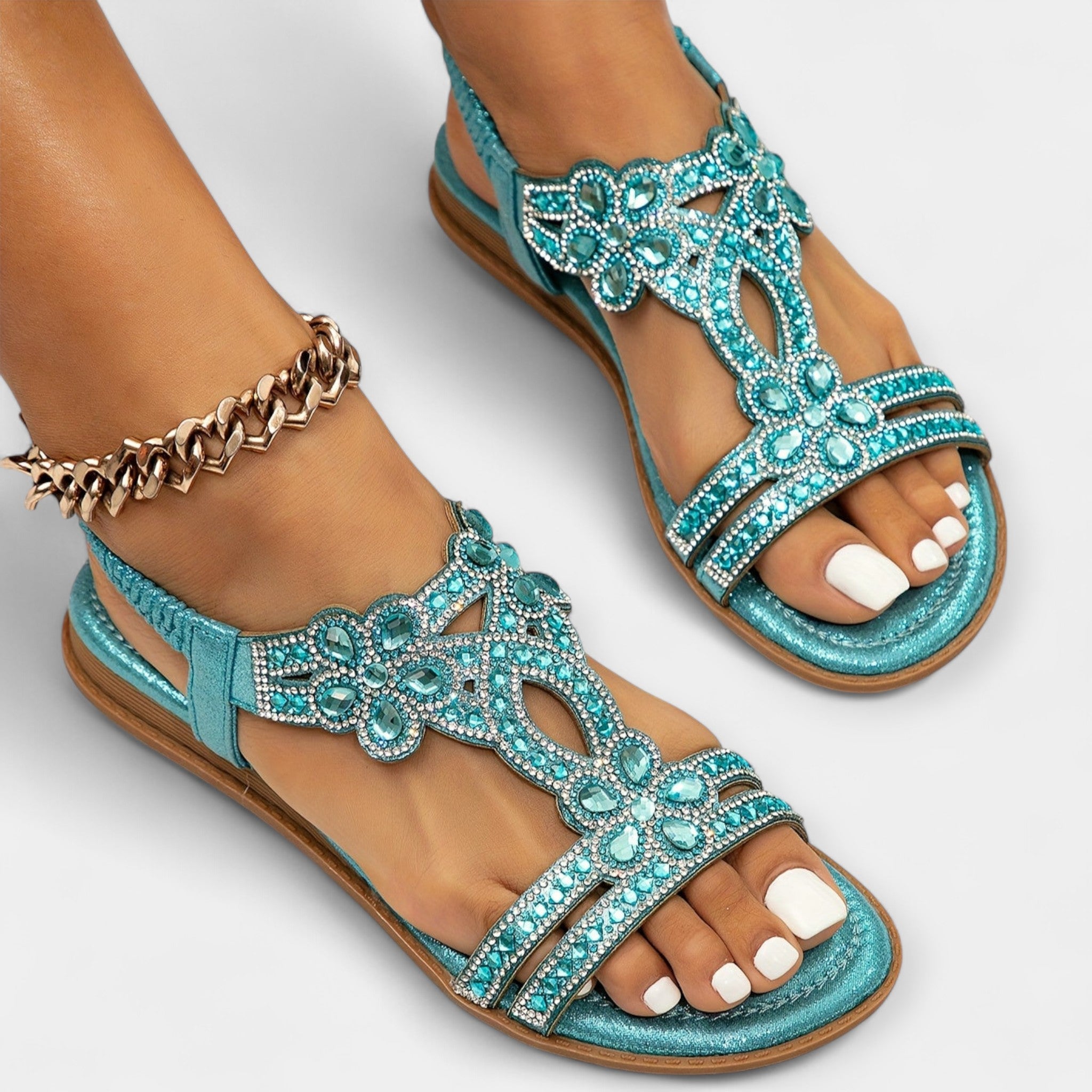 CORINA | Sandale ortopedice stil etnic