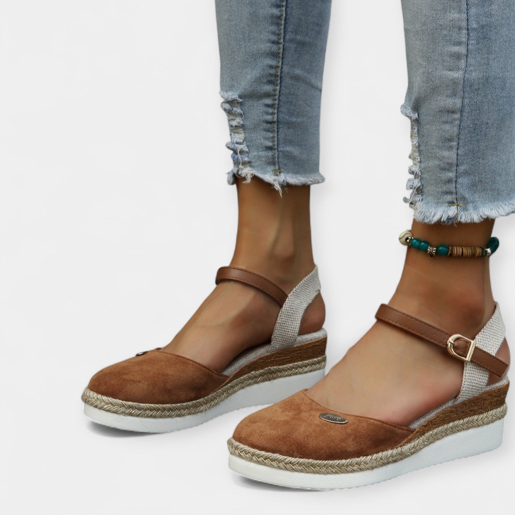 MONICA | Espadrile ortopedice comode