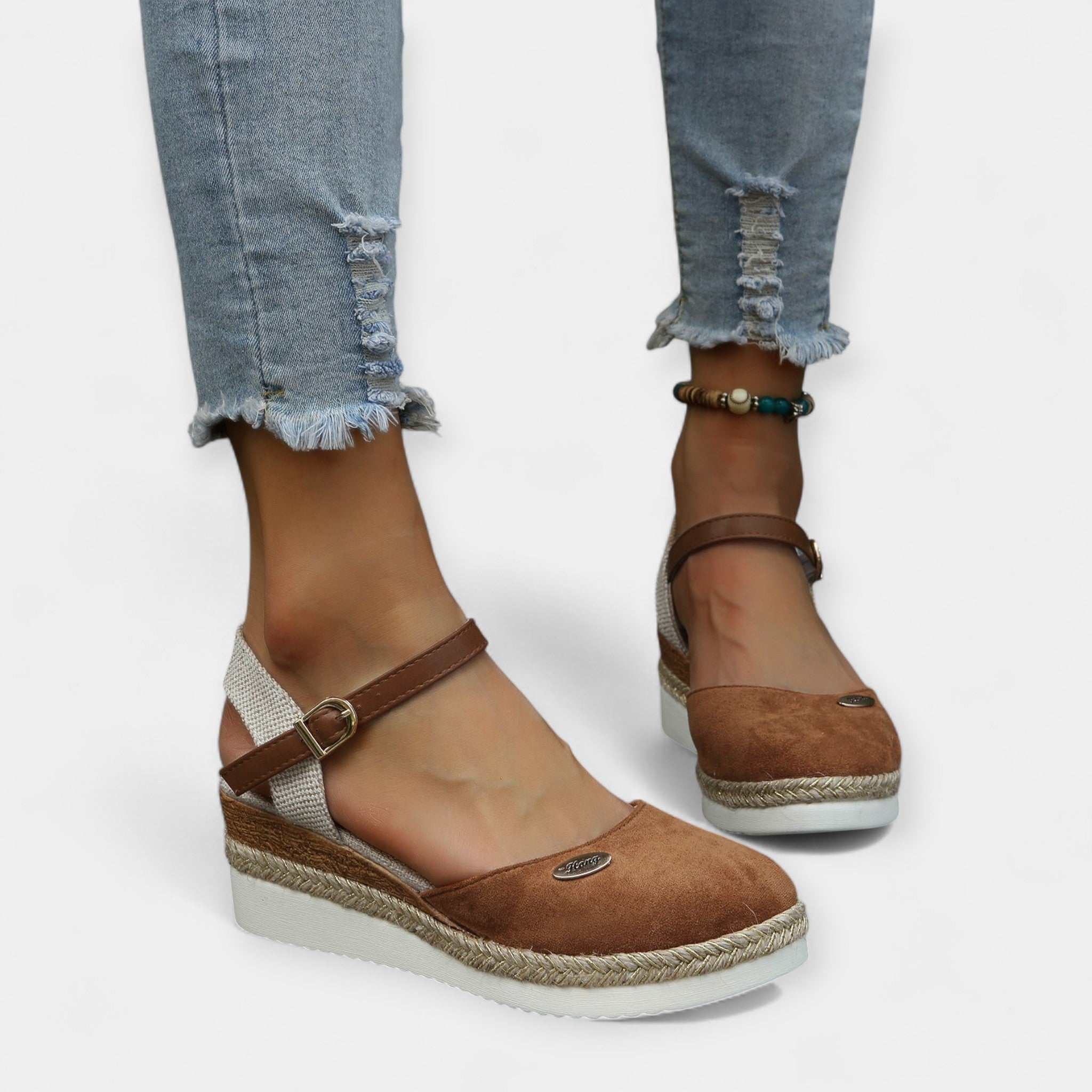 MONICA | Espadrile ortopedice comode