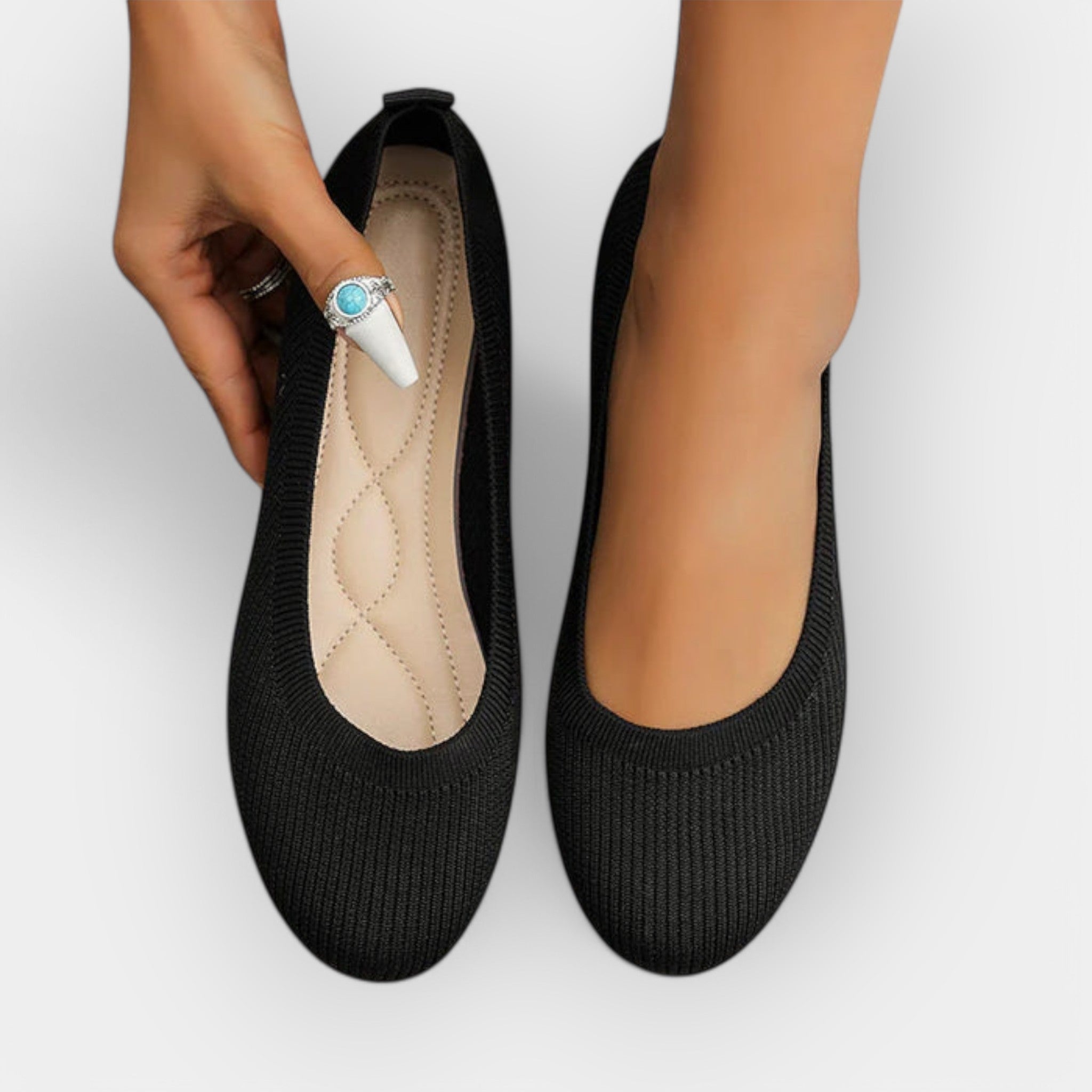 NATALIA | Sandale simple cu talpă ergonomică