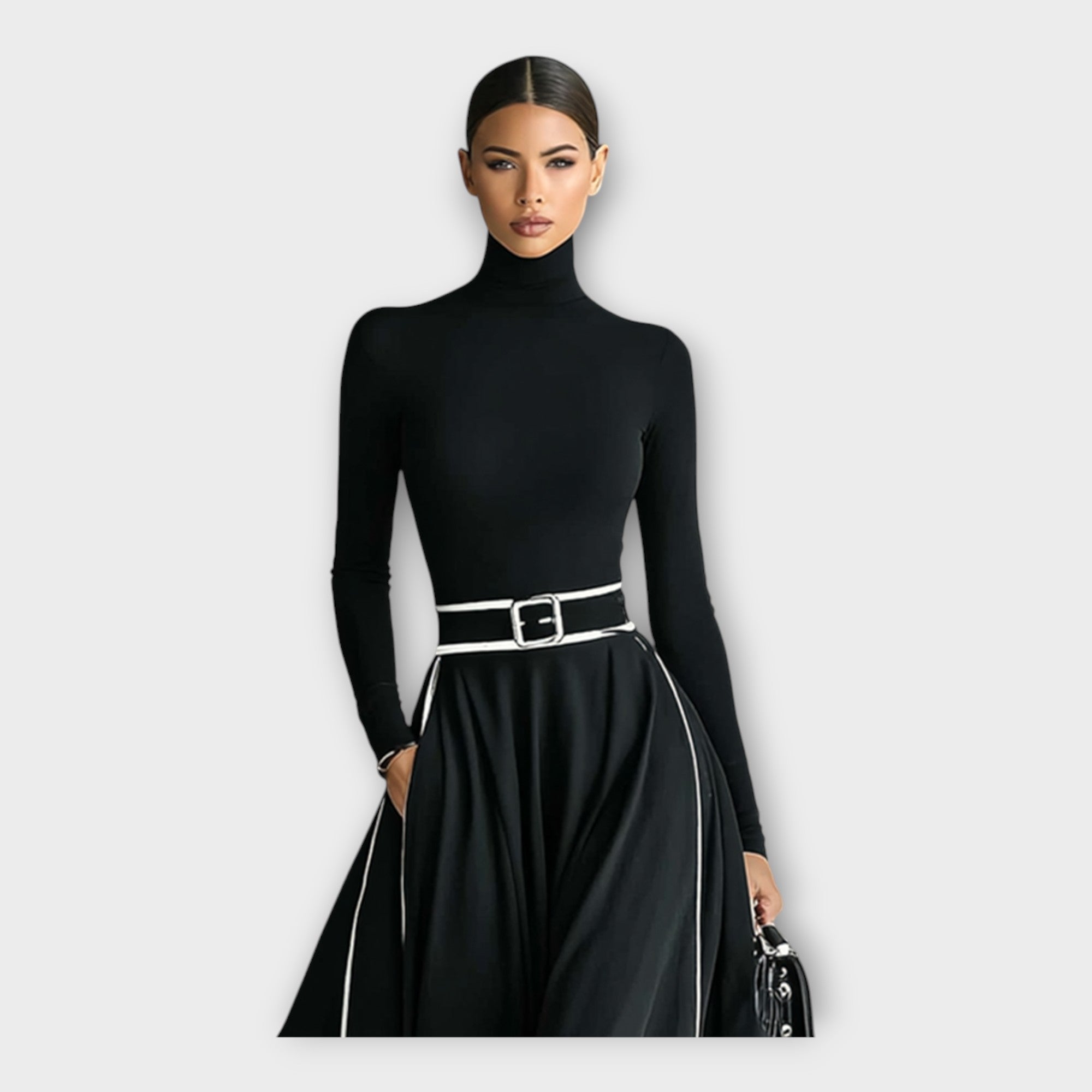 ADRIANA | Rochie lungă minimală