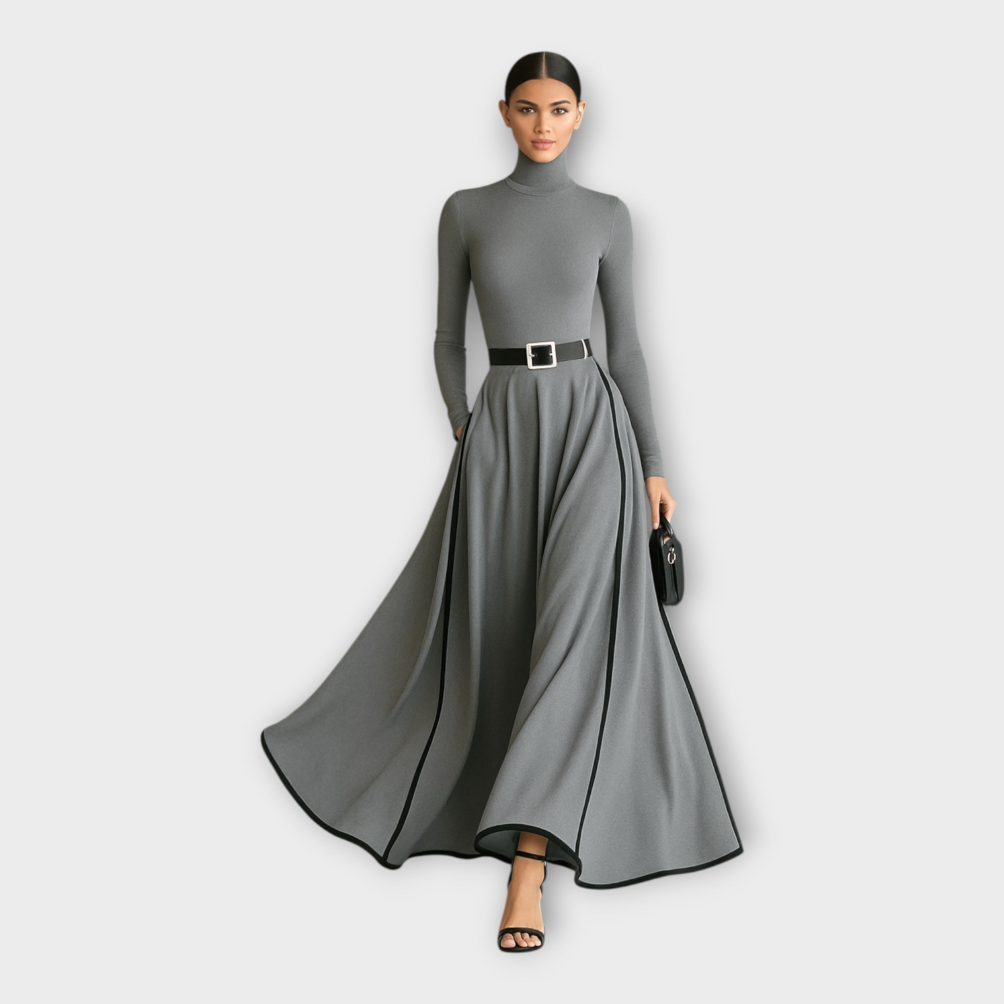 ADRIANA | Rochie lungă minimală