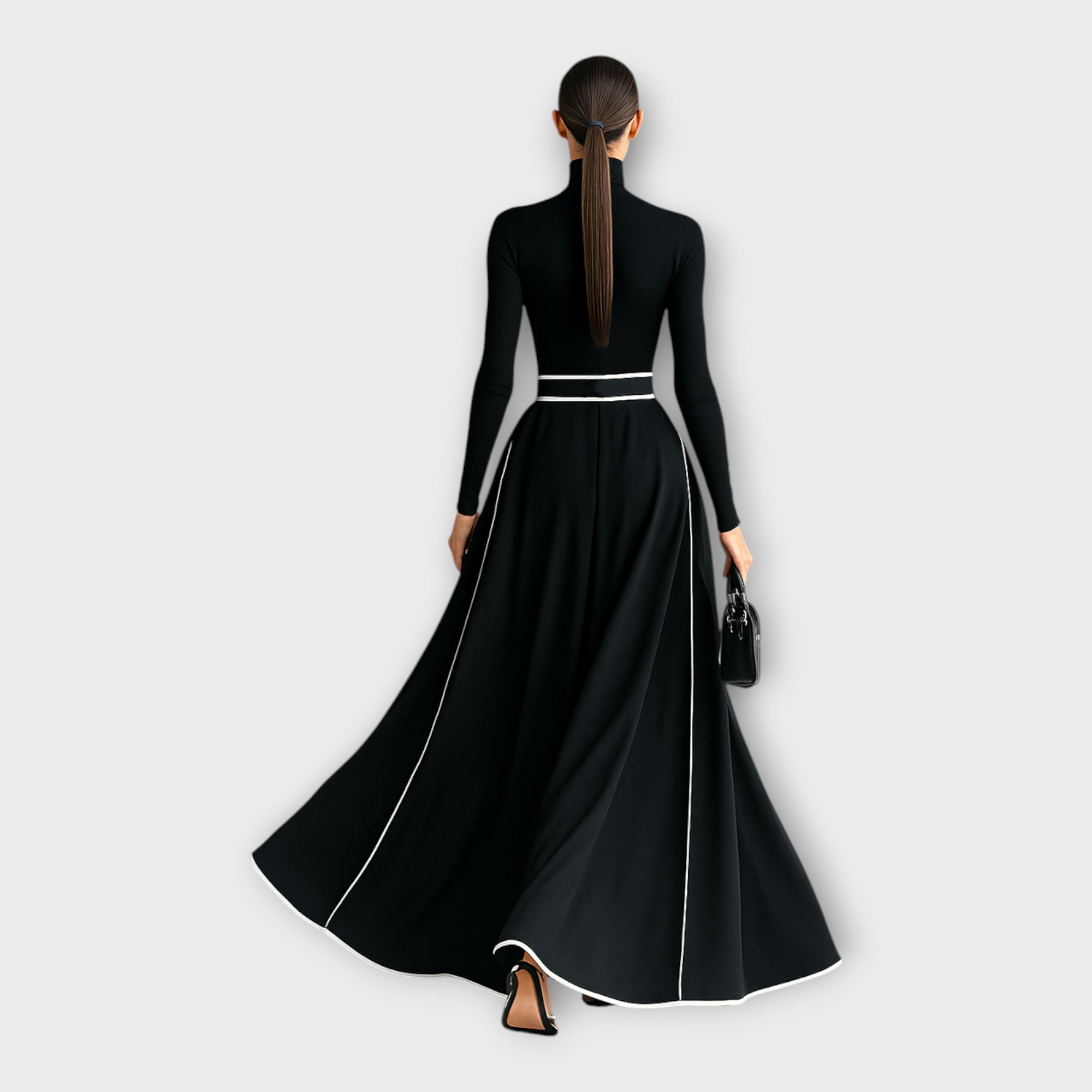 ADRIANA | Rochie lungă minimală