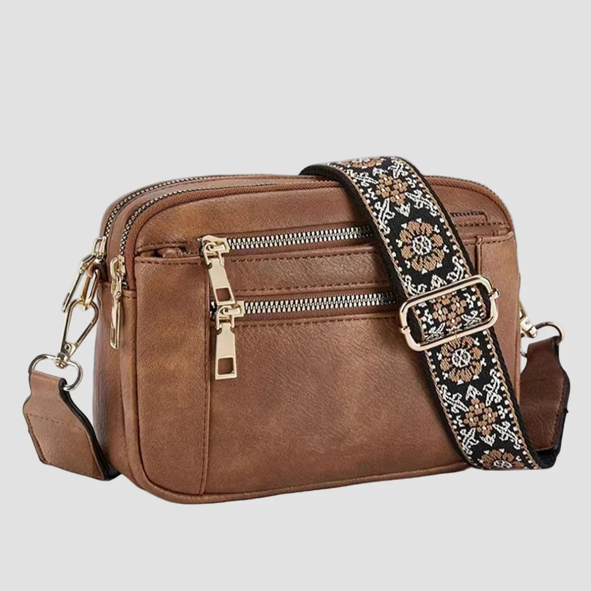 ELAIN | Geantă crossbody brodată