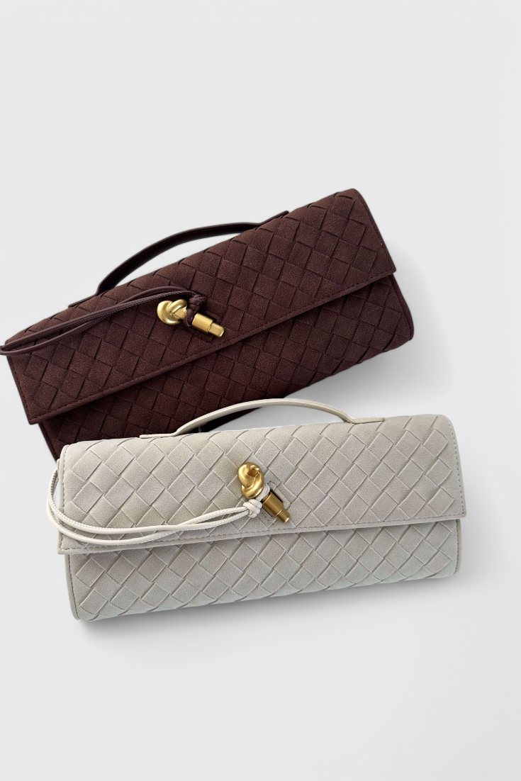 EVELINA | Rucsac structurat din suede
