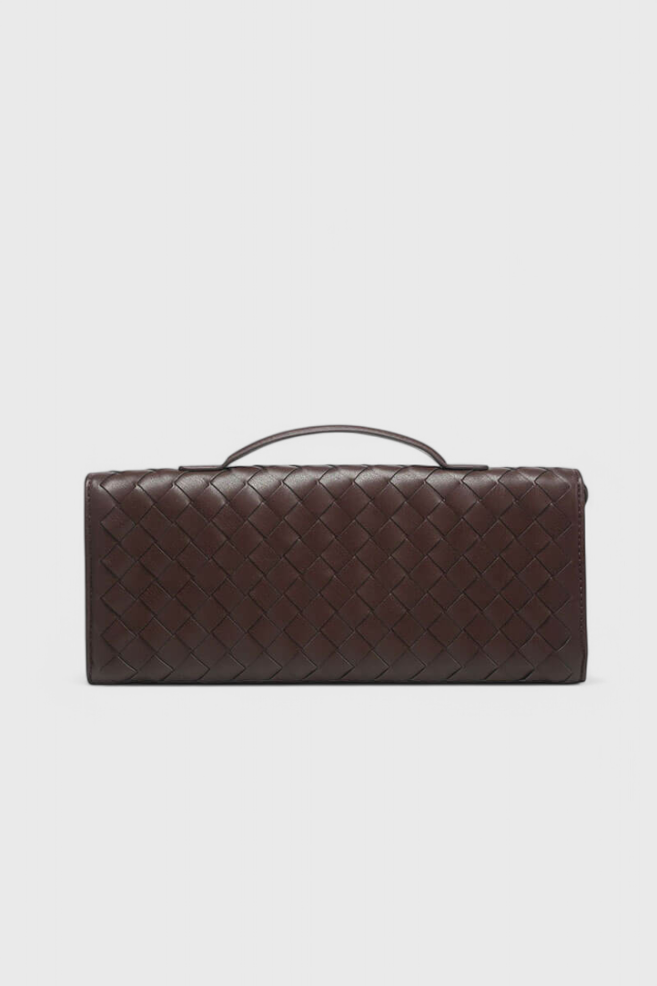 MELANIE | Geantă clutch cu nod auriu
