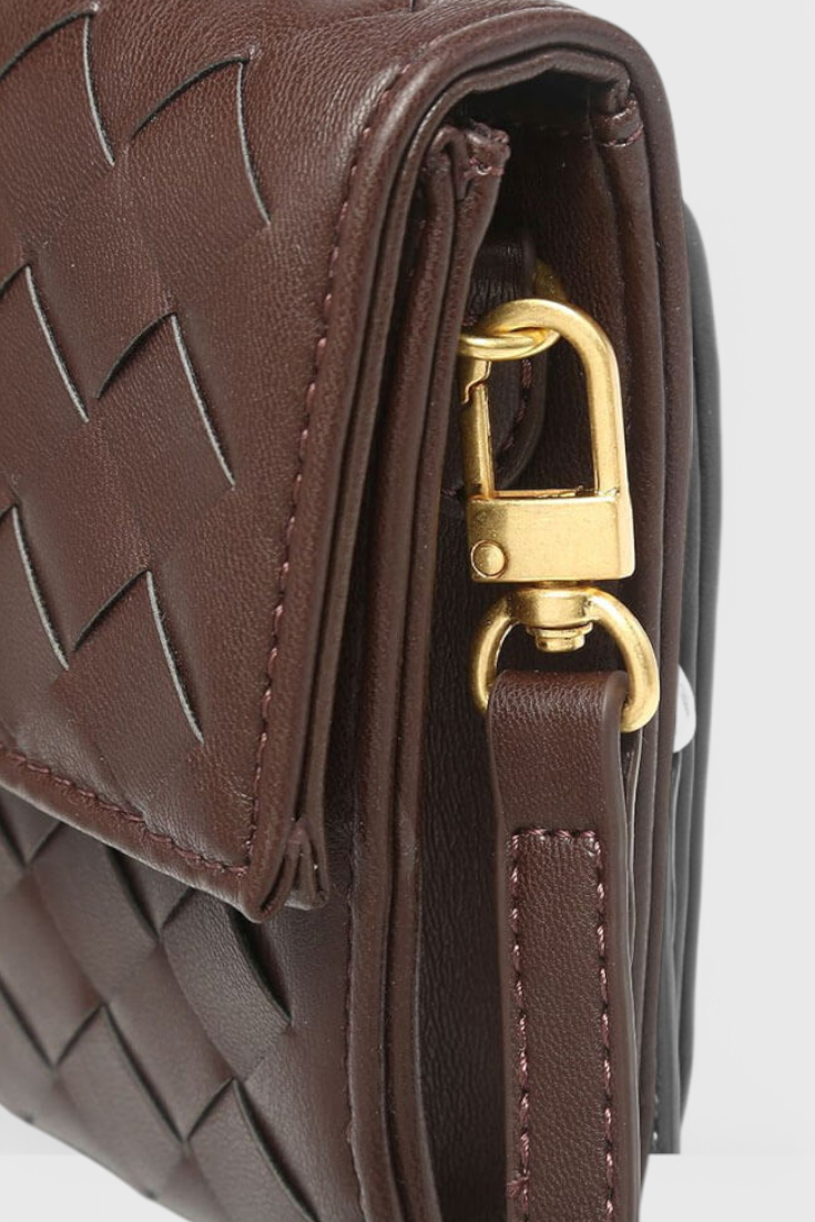 MELANIE | Geantă clutch cu nod auriu