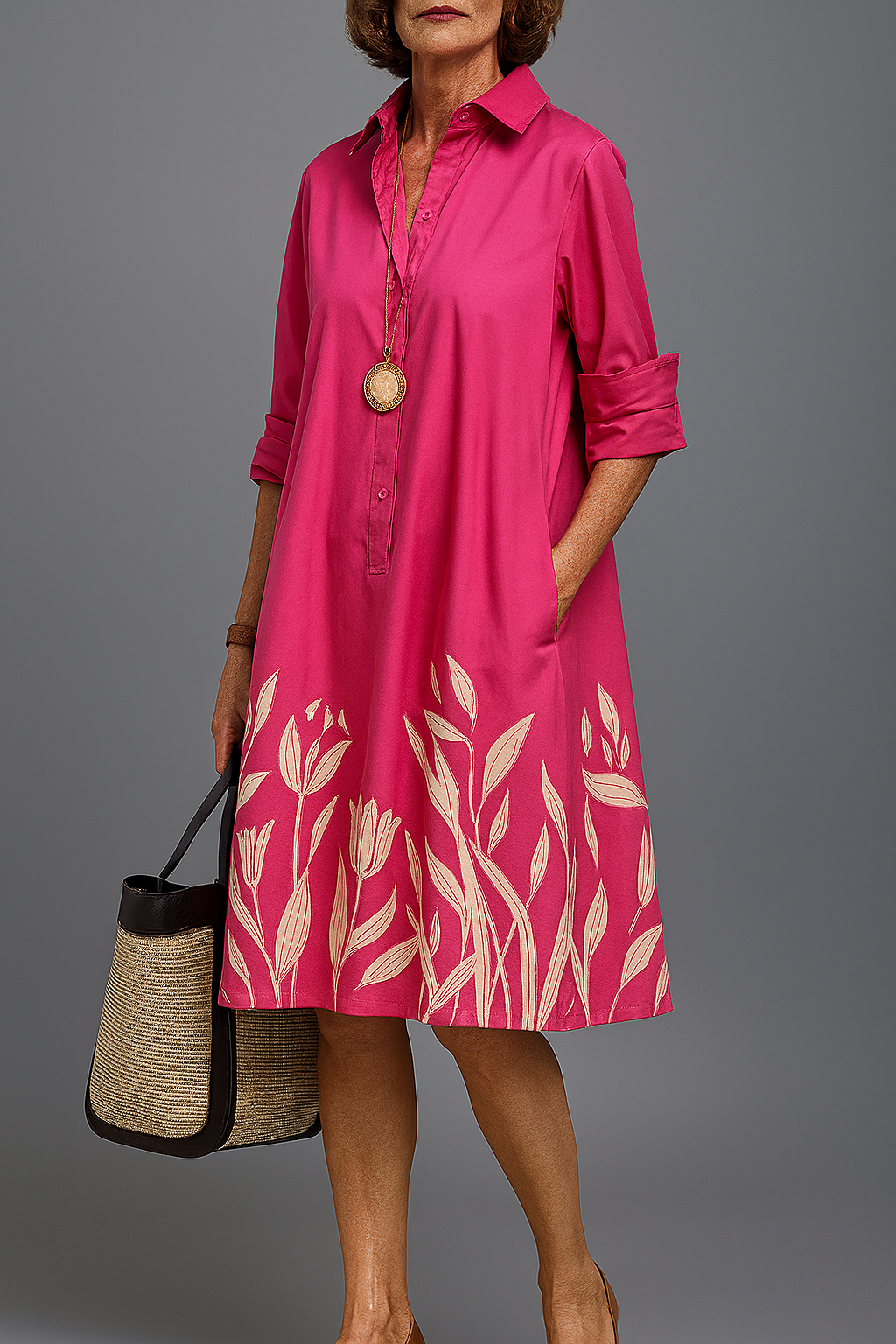 GRACE | Rochie midi lejeră