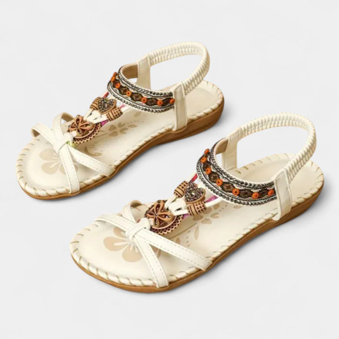 ARIADNA | Sandale ortopedice cu toc de 3 cm