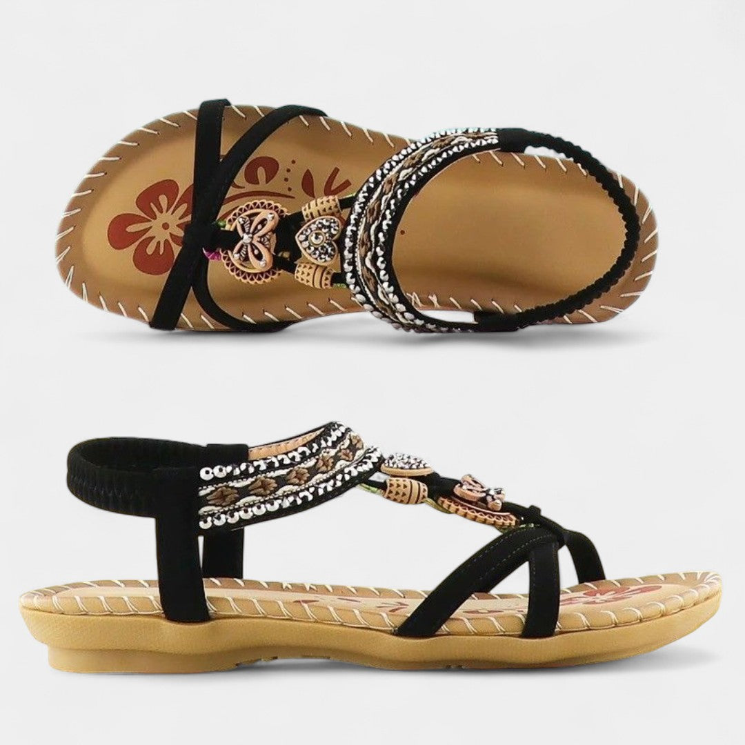 ARIADNA | Sandale ortopedice cu toc de 3 cm