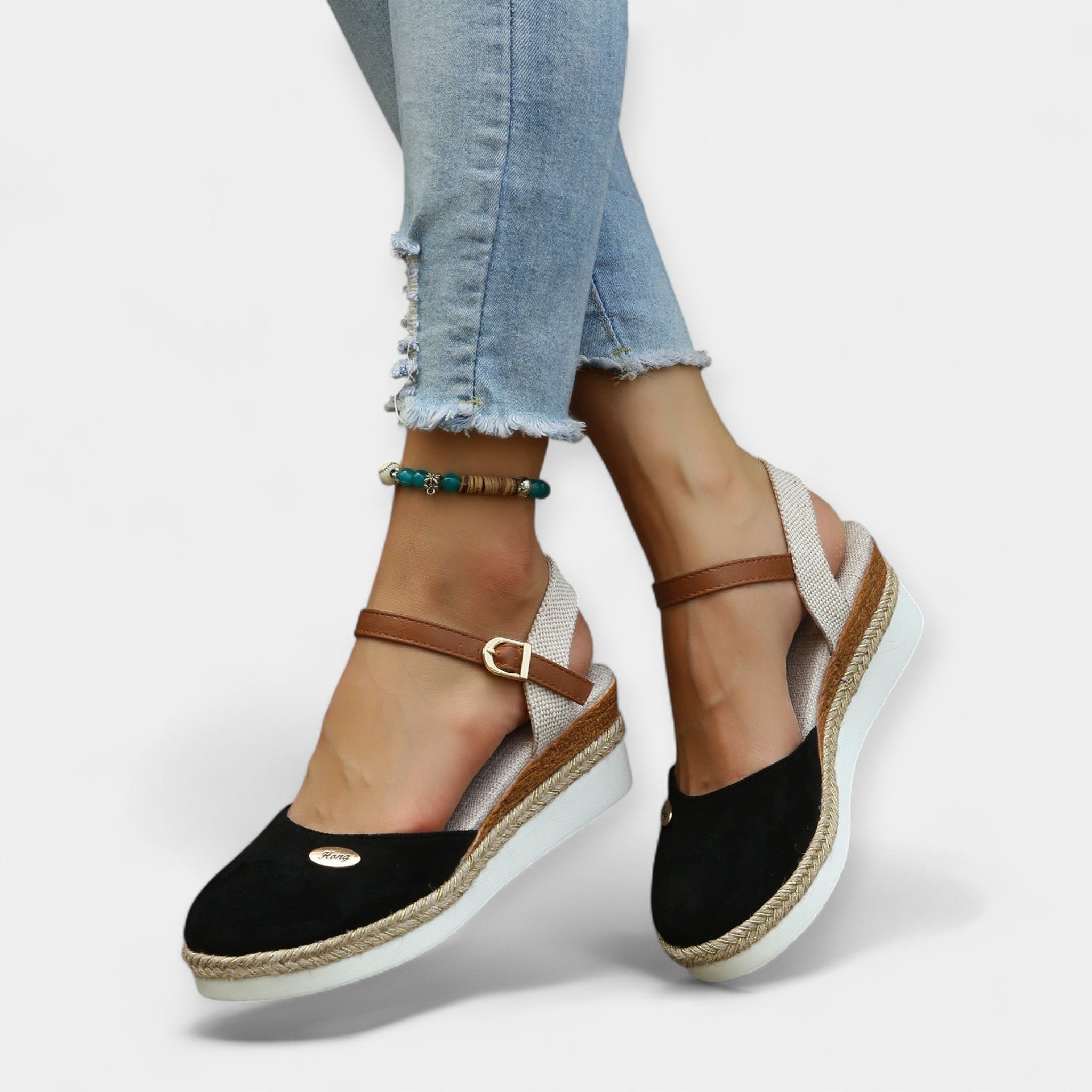 MONICA | Espadrile ortopedice comode