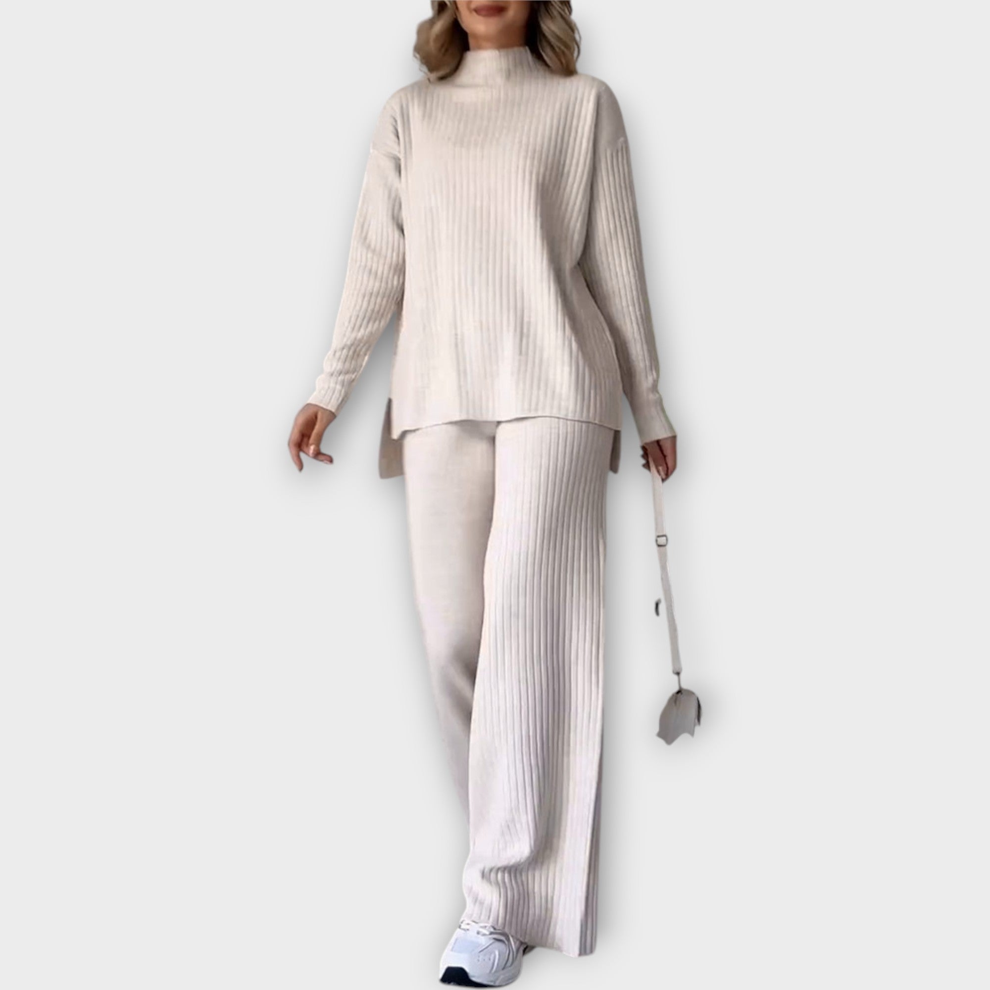 ANDREEA | Set tricotat cu croială lejeră