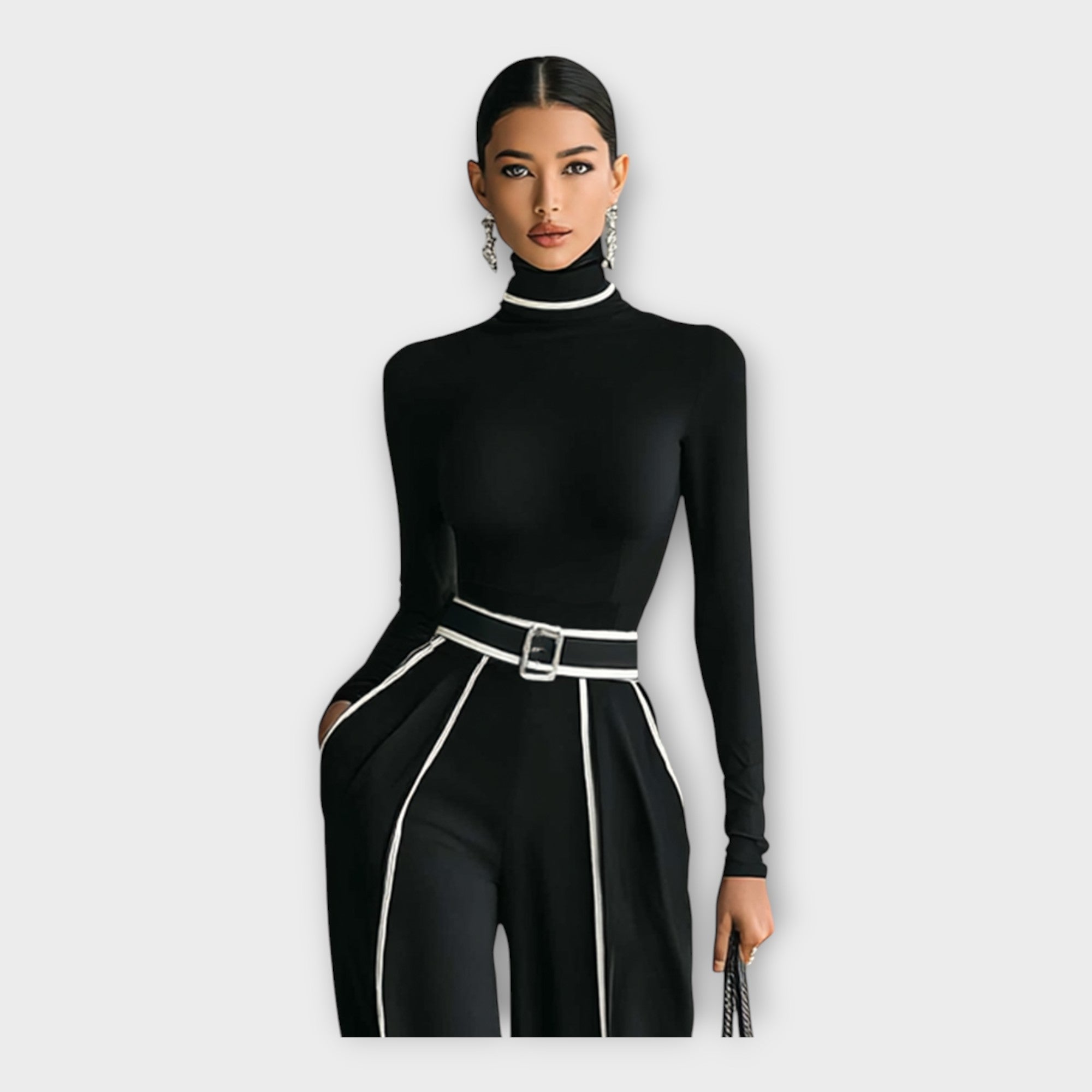MIRUNA | Salopetă elegantă minimalistă