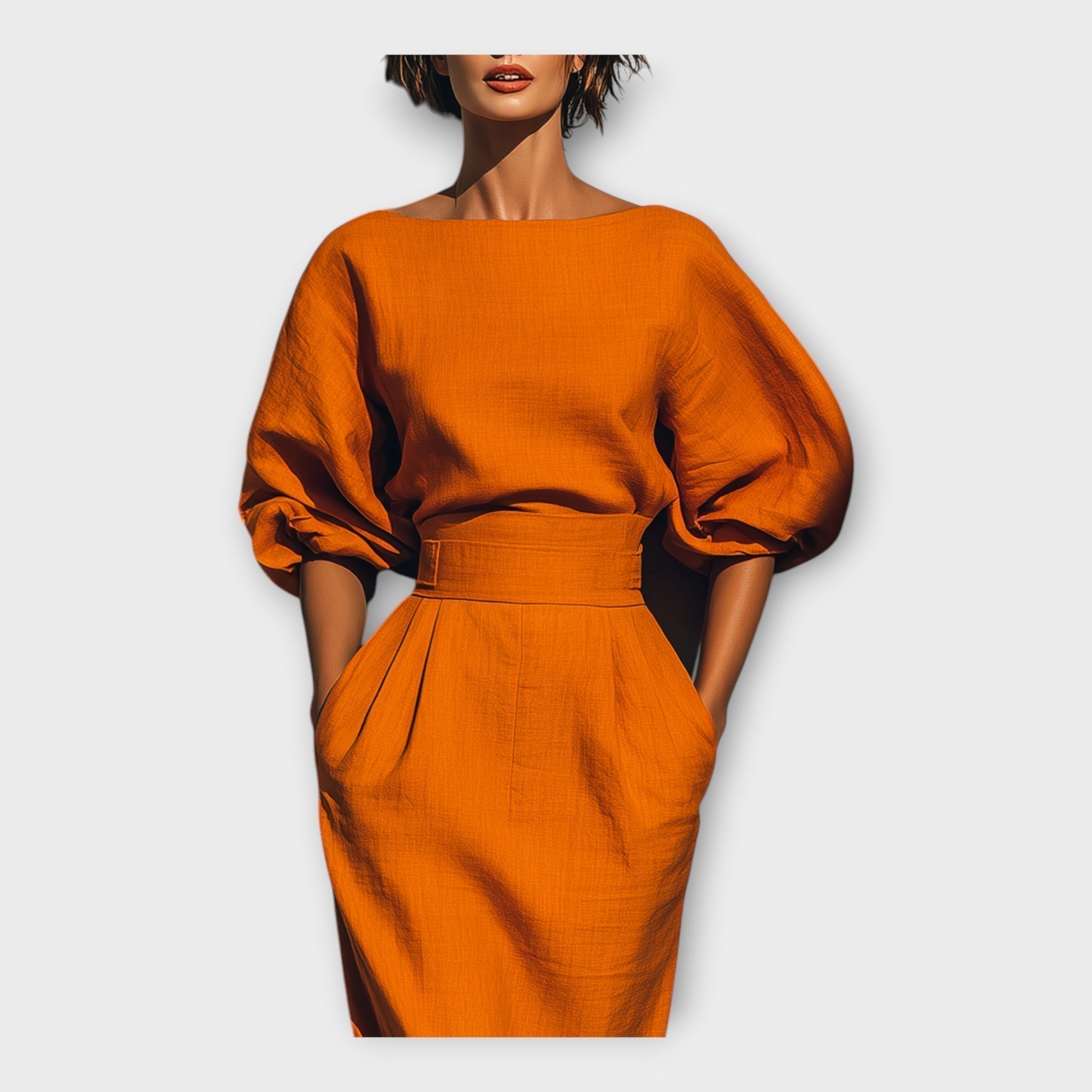 RALUCA | Rochie elegantă cu croială lejeră