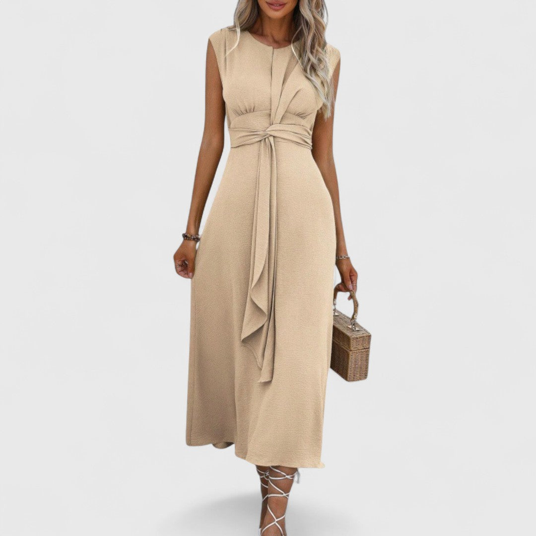 PENELOPA | Rochie maxi vaporoasă fără mâneci