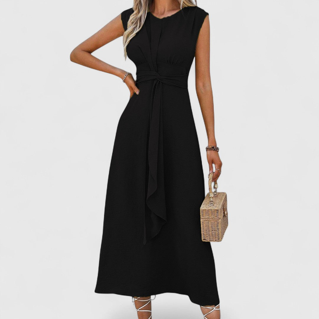 PENELOPA | Rochie maxi vaporoasă fără mâneci