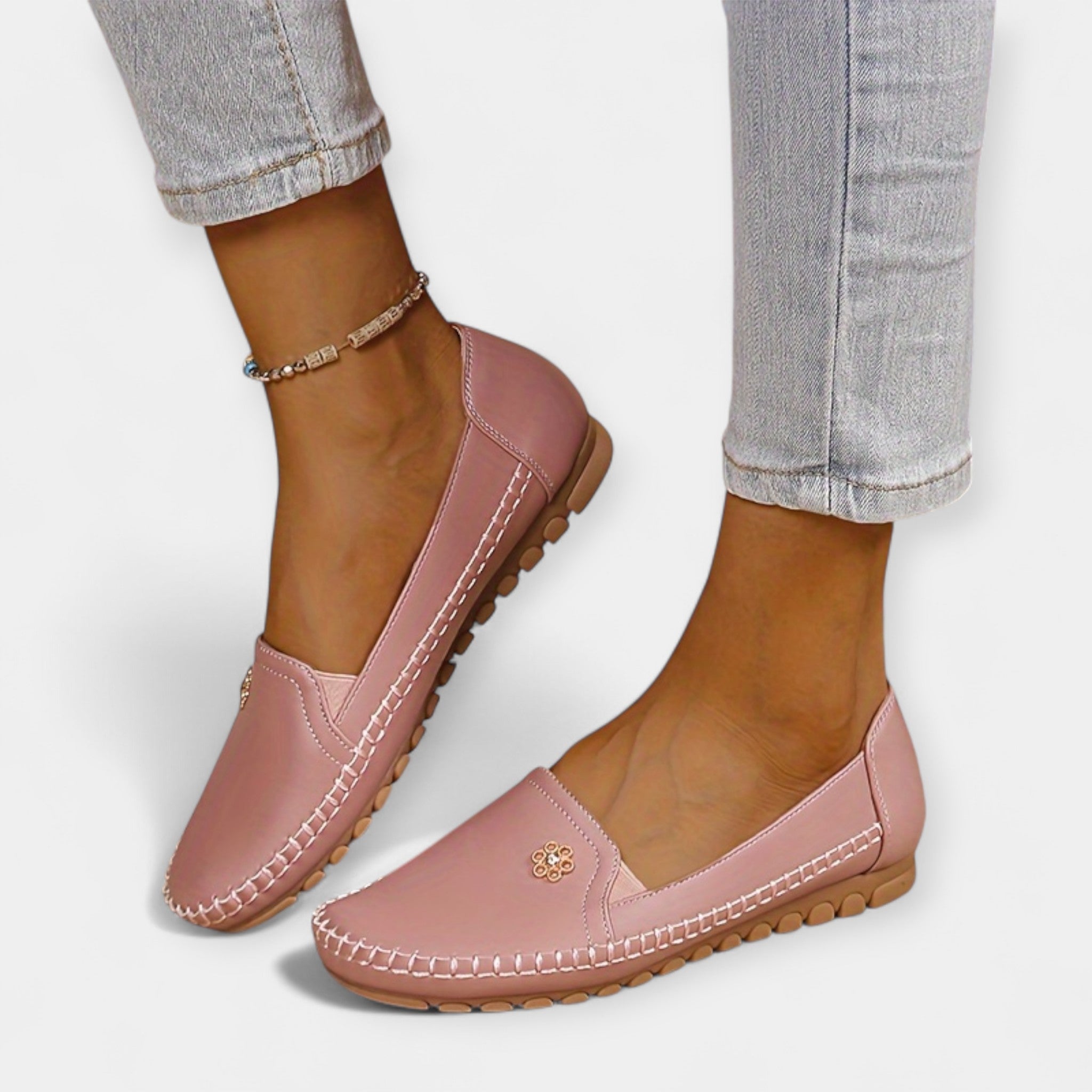 CRISTINA | Pantofi slip-on cu talpă moale