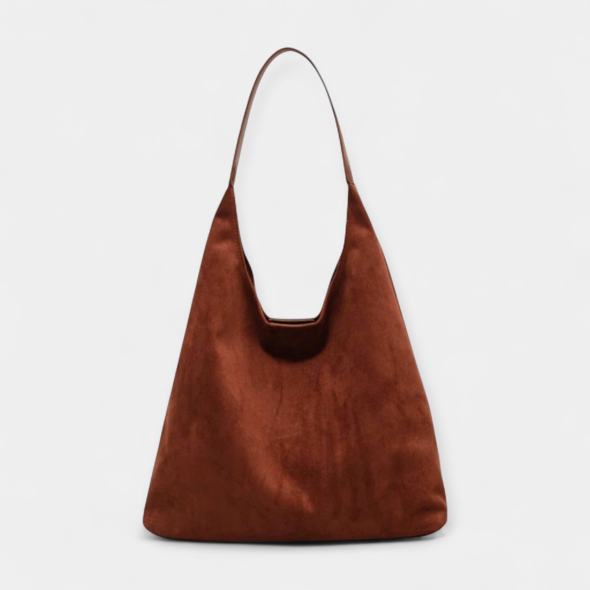 PAULA | Geantă hobo din suede