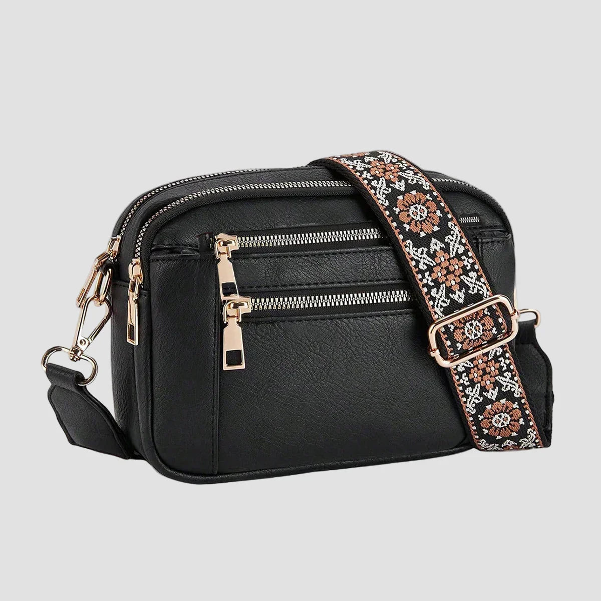 ELAIN | Geantă crossbody brodată