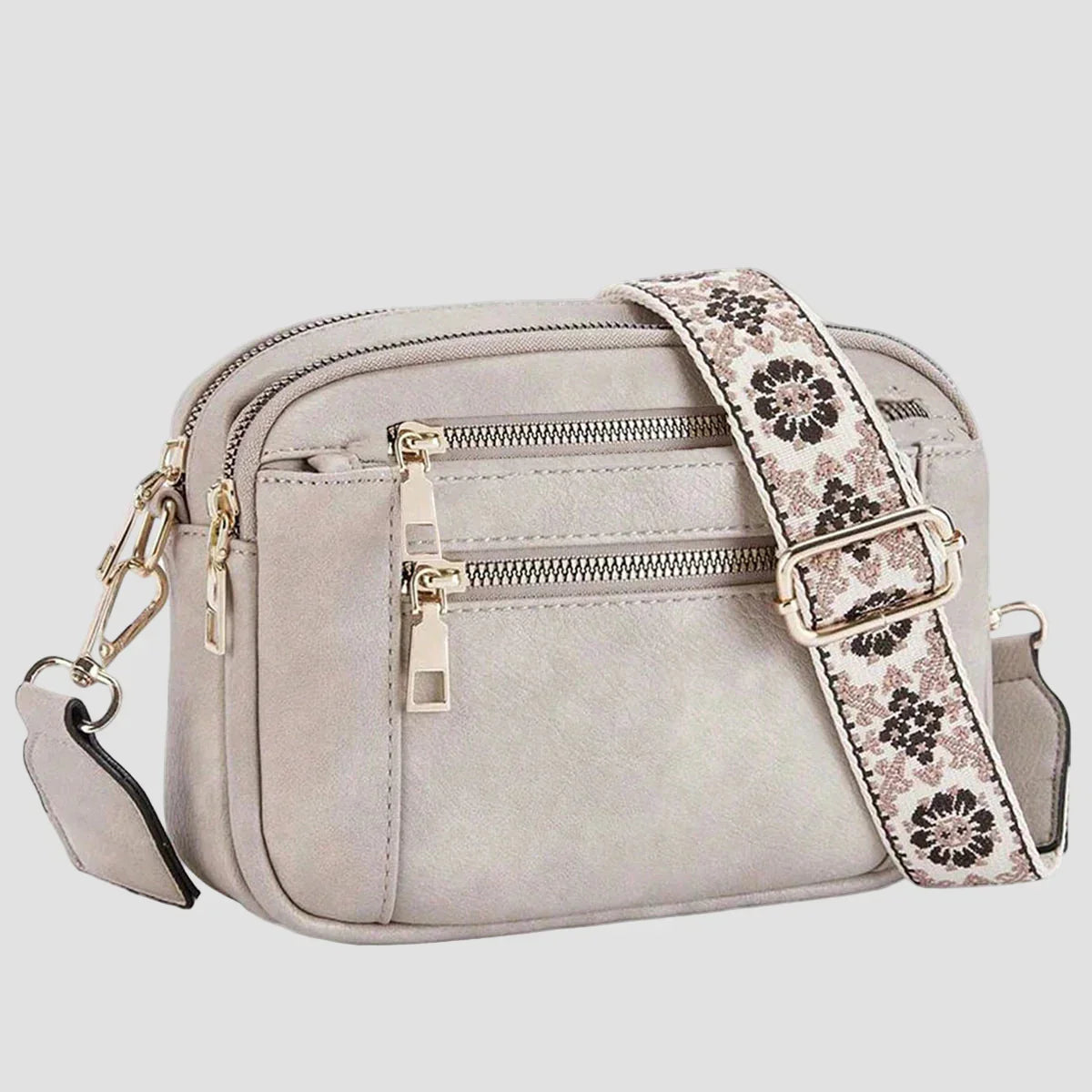 ELAIN | Geantă crossbody brodată