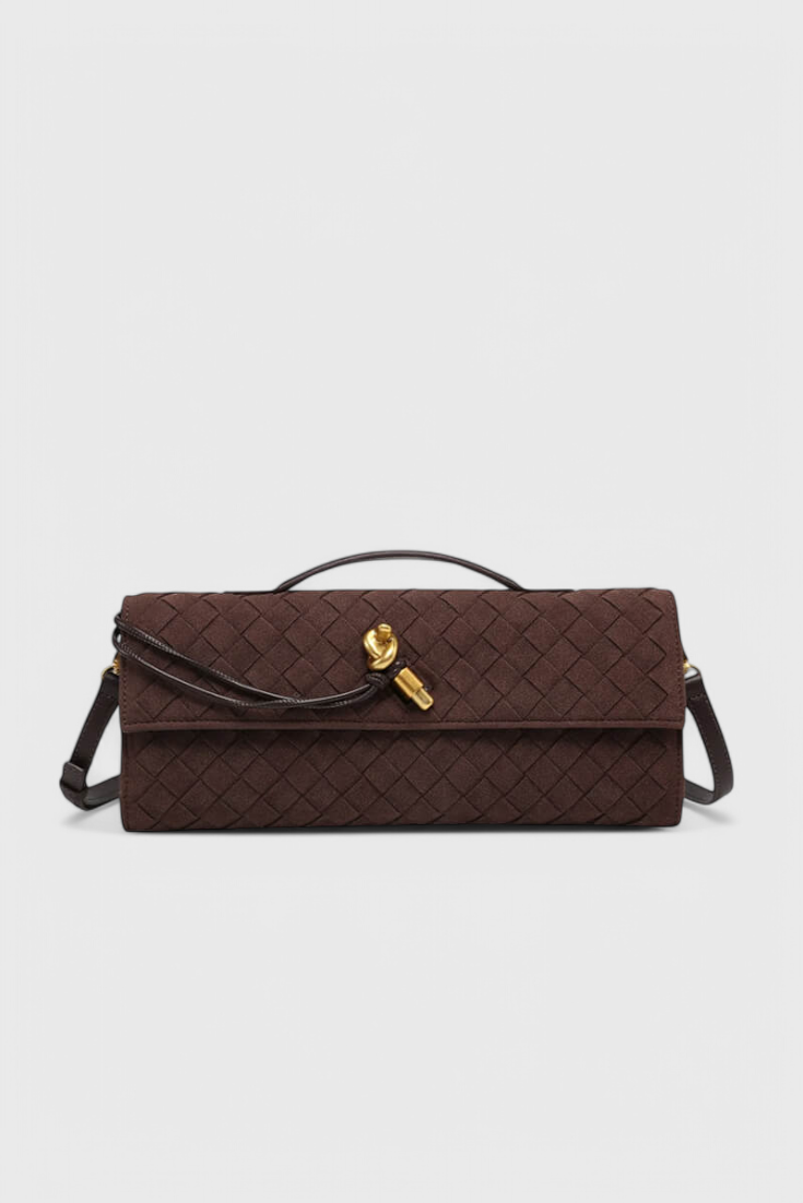 EVELINA | Rucsac structurat din suede