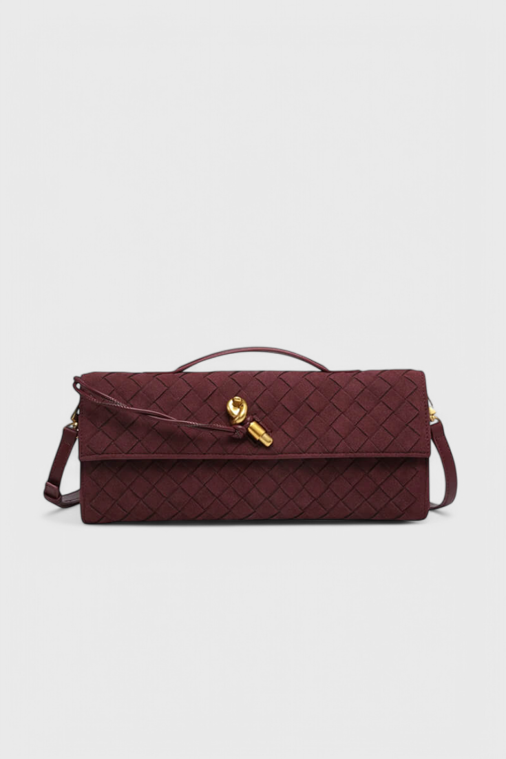 EVELINA | Rucsac structurat din suede