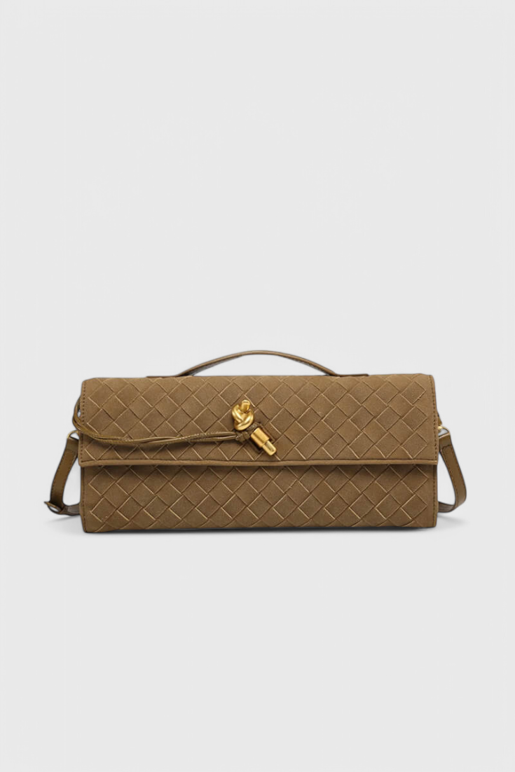 EVELINA | Rucsac structurat din suede