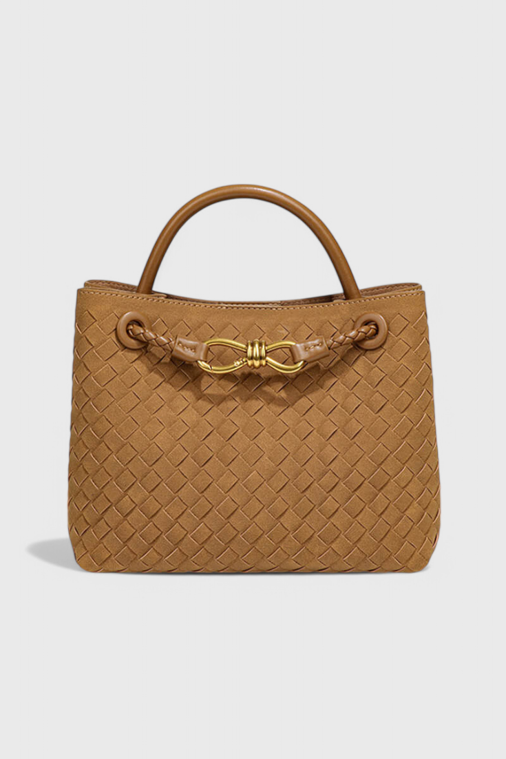 TARA | Geantă din suede structurată