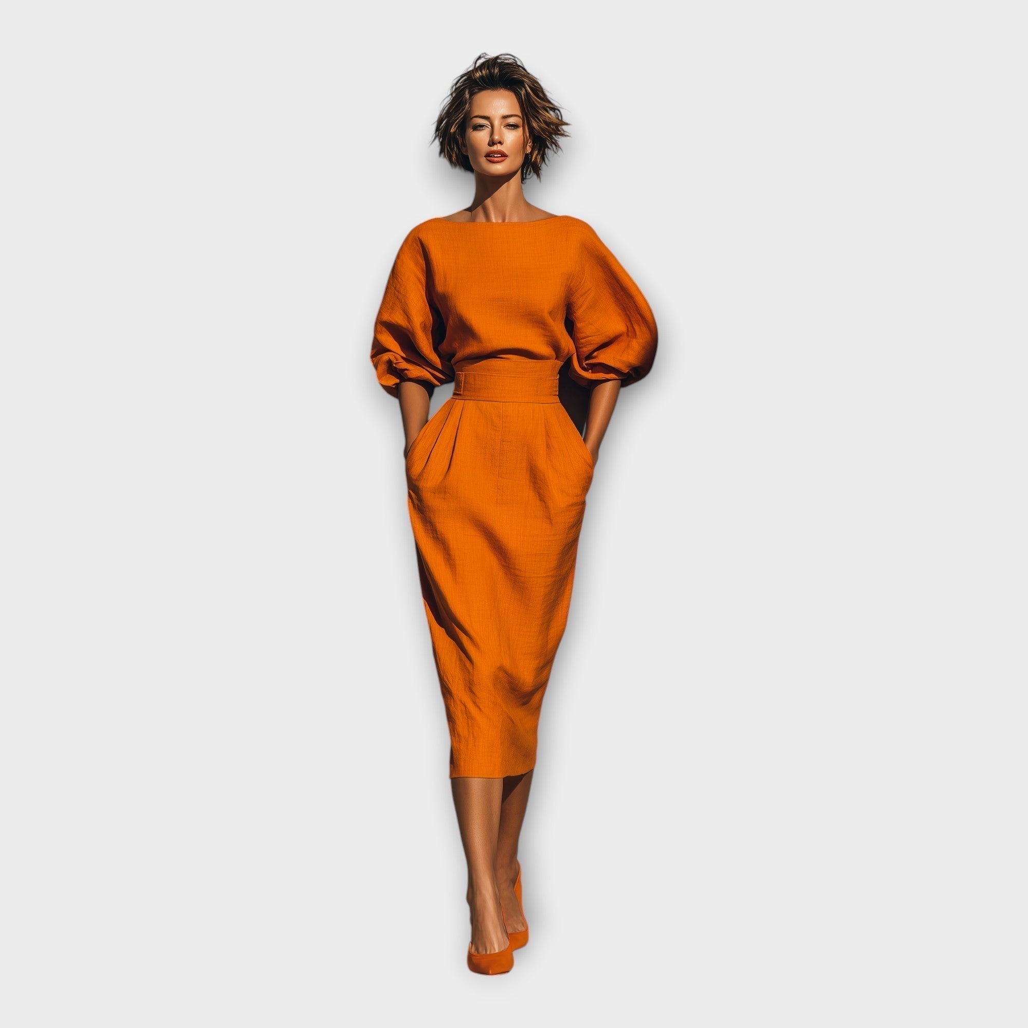 RALUCA | Rochie elegantă cu croială lejeră