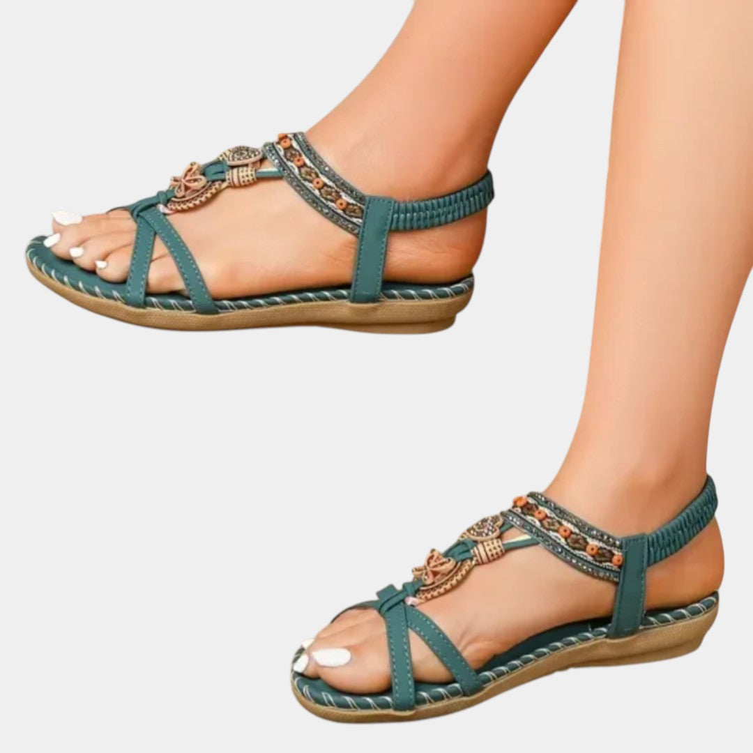 ARIADNA | Sandale ortopedice cu toc de 3 cm