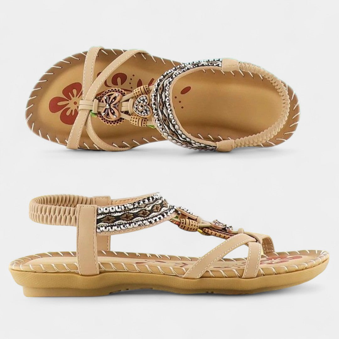 ARIADNA | Sandale ortopedice cu toc de 3 cm