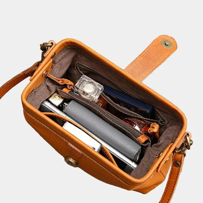 IVY | Geantă mini crossbody din piele